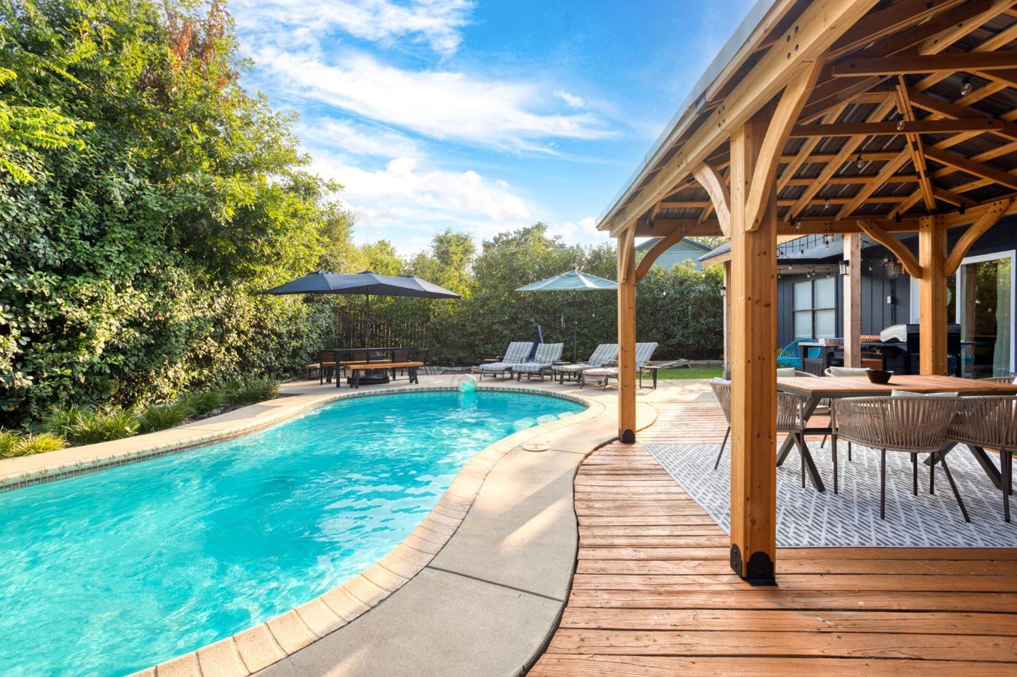 Timeless-Texas-Inn - Heated Pool Oasis & Lux Vibe Round Rock Luaran gambar
