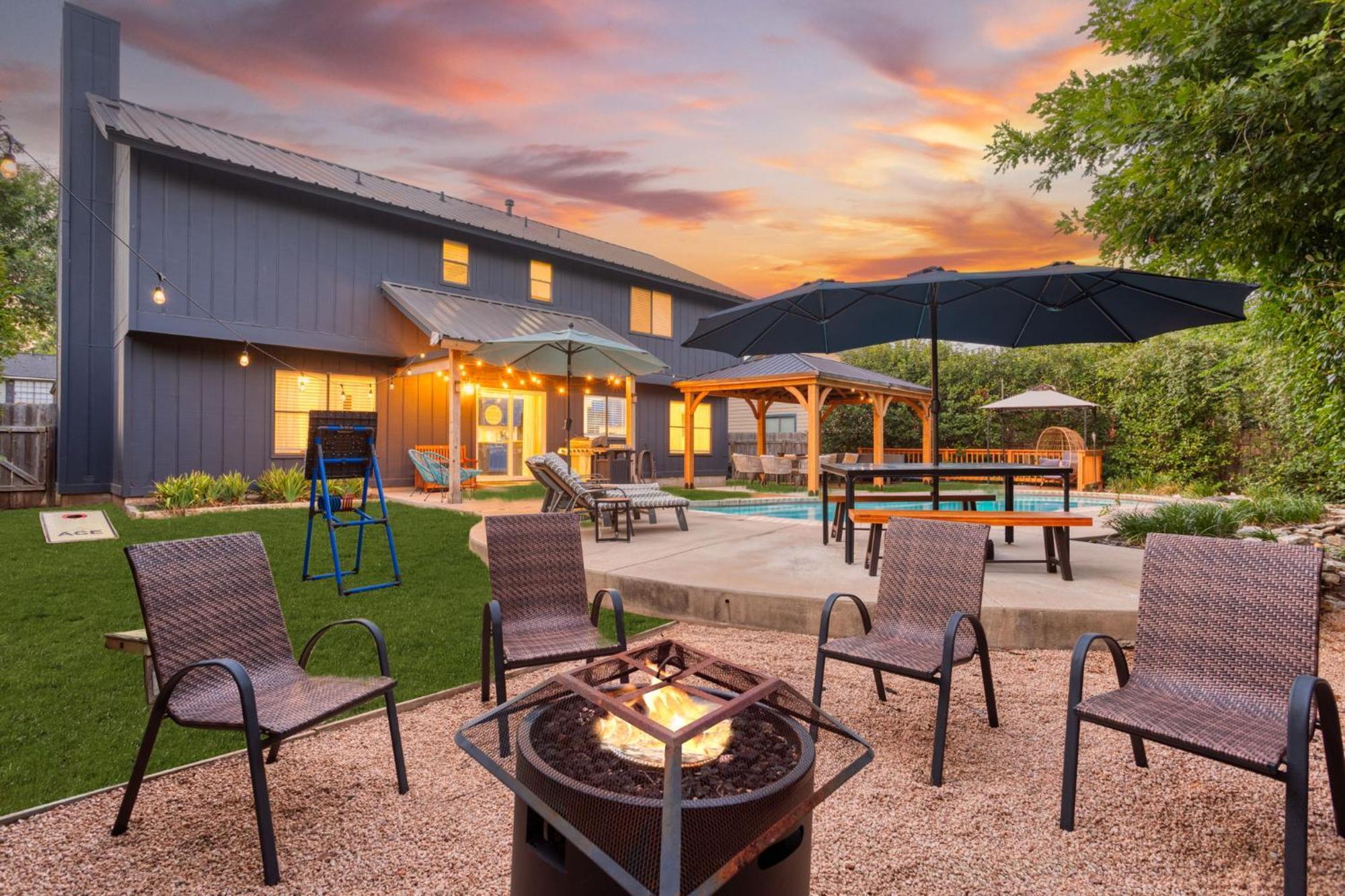 Timeless-Texas-Inn - Heated Pool Oasis & Lux Vibe Round Rock Luaran gambar